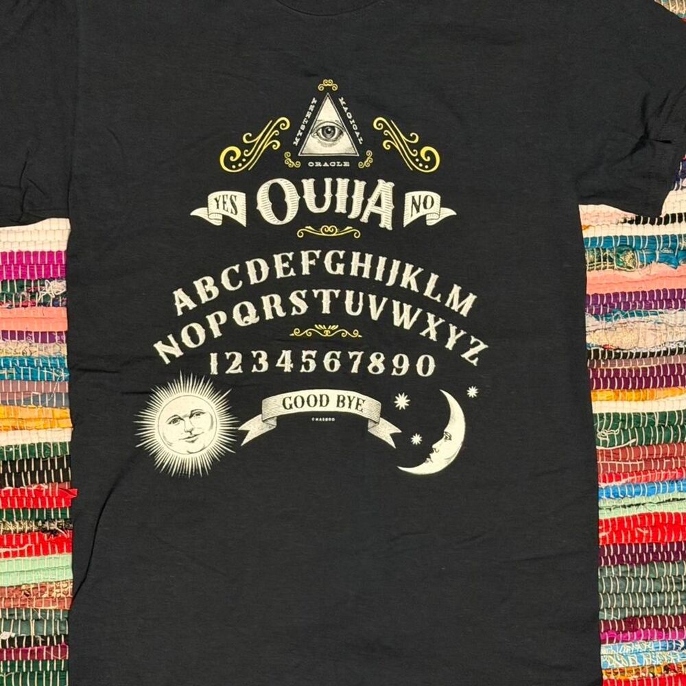 Black Gildan Ouija Board T-shirt